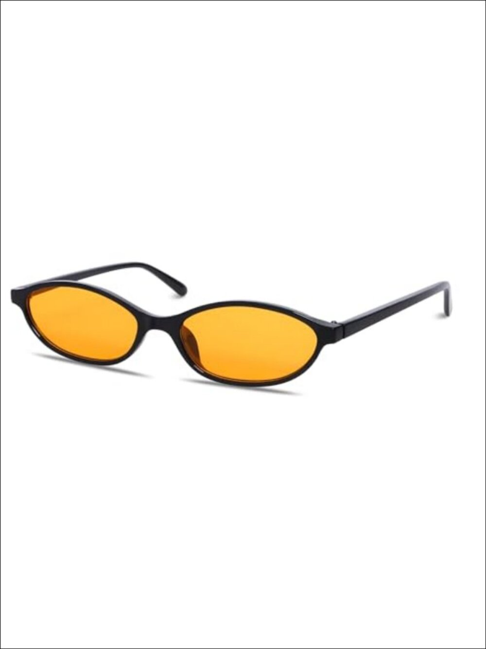 Retro Oval Sunglasses UV400 Full Rim Lightweight TAC Lens